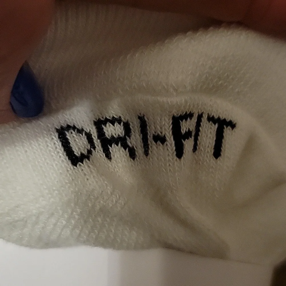 NWT: NIKE Everyday Plus DRI-FIT Cotton Cushioned Crew Socks 6 Pack - Picture 5 of 7